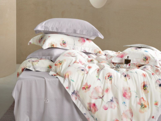 картинка комплект постельного белья 1,5-спальный, тенсел-люкс 2021-4s от магазина asabella в Москве
