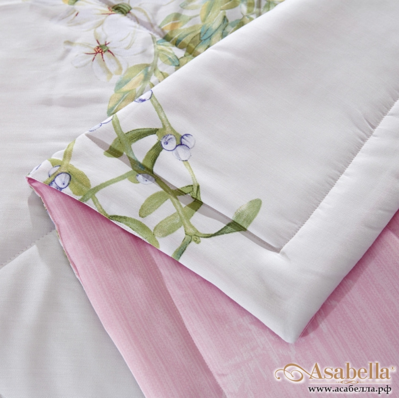 картинка одеяло летнее двустороннее из тенселя asabella 321-om, размер 200*220 см. от магазина asabella в Москве