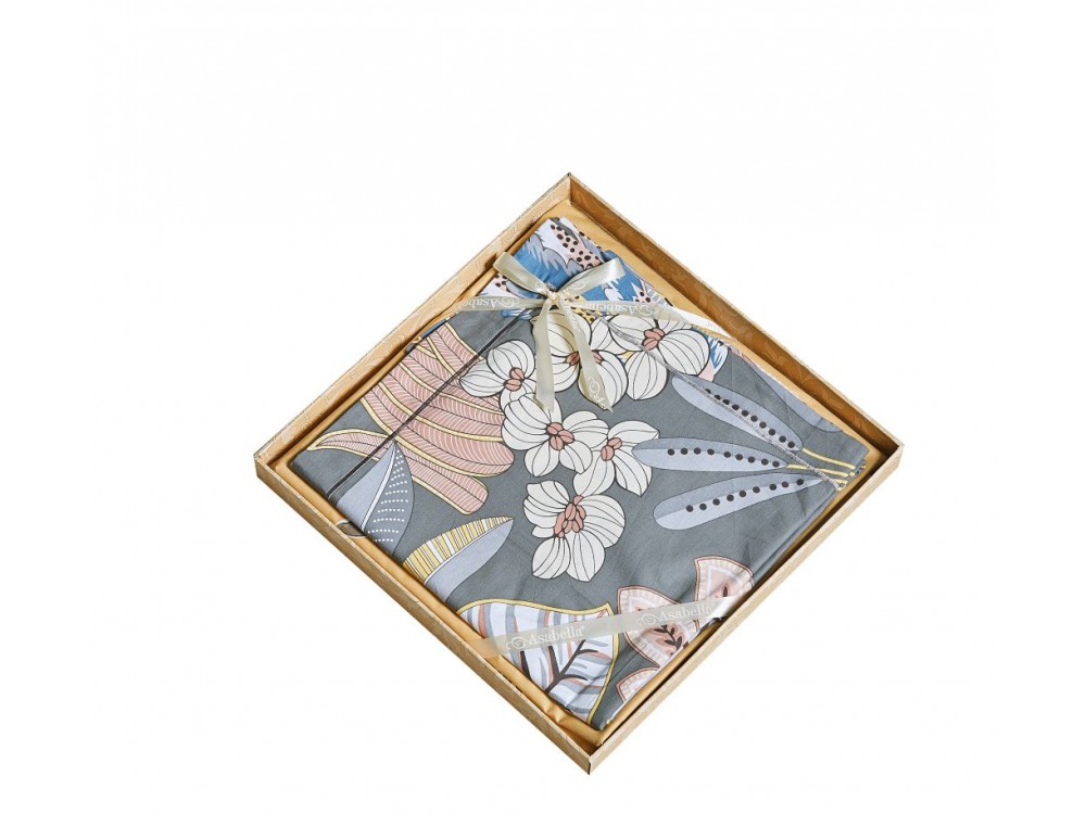 картинка комплект простыни с двумя наволочками, хлопок 1863-3рs от магазина asabella в #REGION_NAME_DECLINE_PP#