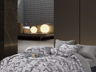 картинка комплект постельного белья 1,5-спальный, тенсел-люкс 2023-4s от магазина asabella в Москве