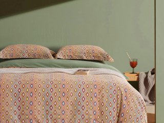 картинка комплект постельного белья 1,5-спальный, фланель 1665-4s от магазина asabella в Москве
