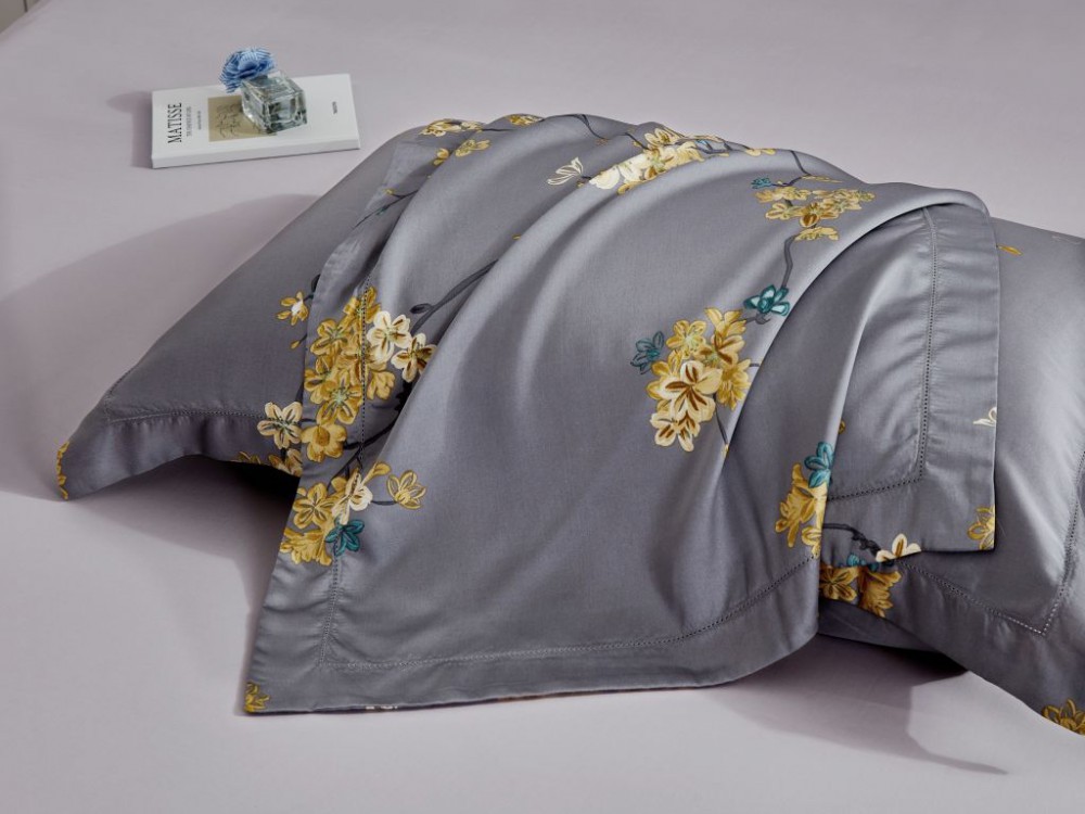 картинка комплект постельного белья евро, тенсел-люкс 2136-6 от магазина asabella в Москве