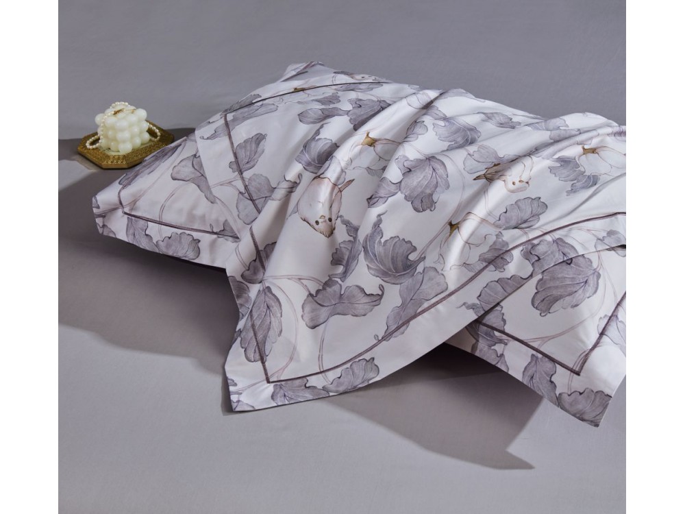 картинка комплект постельного белья евро, египетский хлопок 2117-6 от магазина asabella в Москве