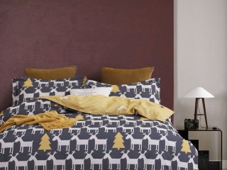 картинка комплект постельного белья 1,5-спальный, фланель 1659-4s от магазина asabella в Москве
