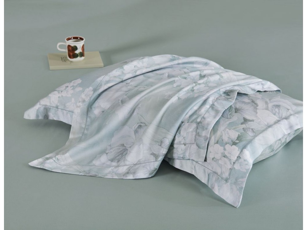 картинка комплект постельного белья 1,5-спальный, тенсел-люкс 2089-4s от магазина asabella в Москве