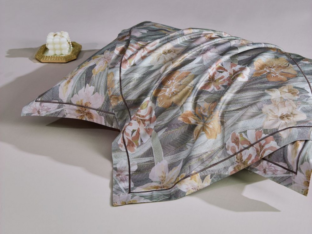 картинка комплект постельного белья семейный, египетский хлопок 2112-7 от магазина asabella в Москве