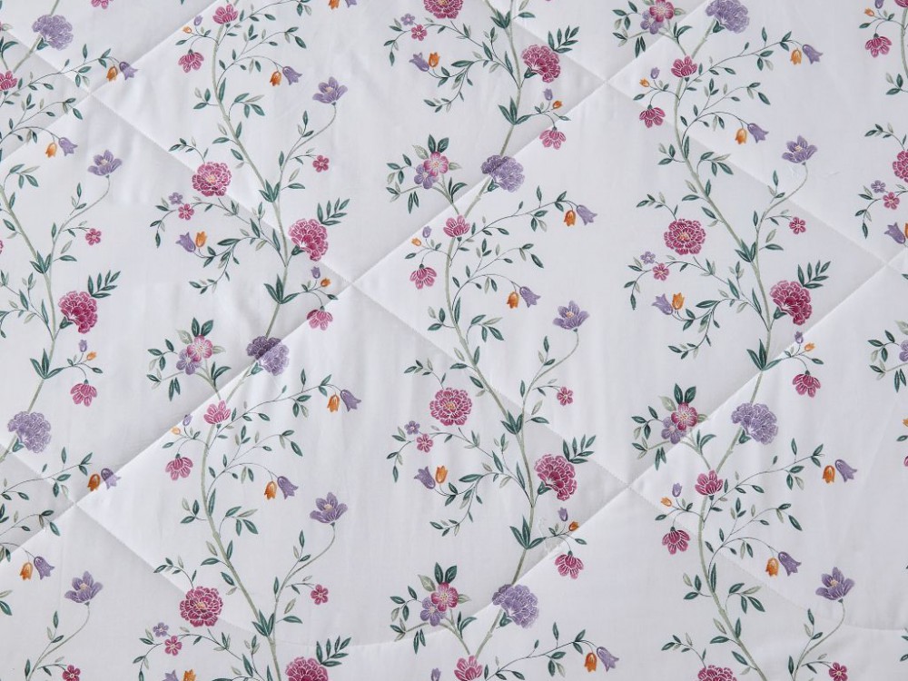 картинка комплект с летним одеялом из печатного сатина 200х220 см, 2142-omp от магазина asabella в Москве