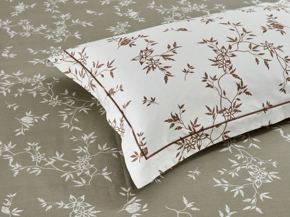 картинка комплект с летним одеялом из печатного сатина 200х220 см, 2138-omp от магазина asabella в Москве
