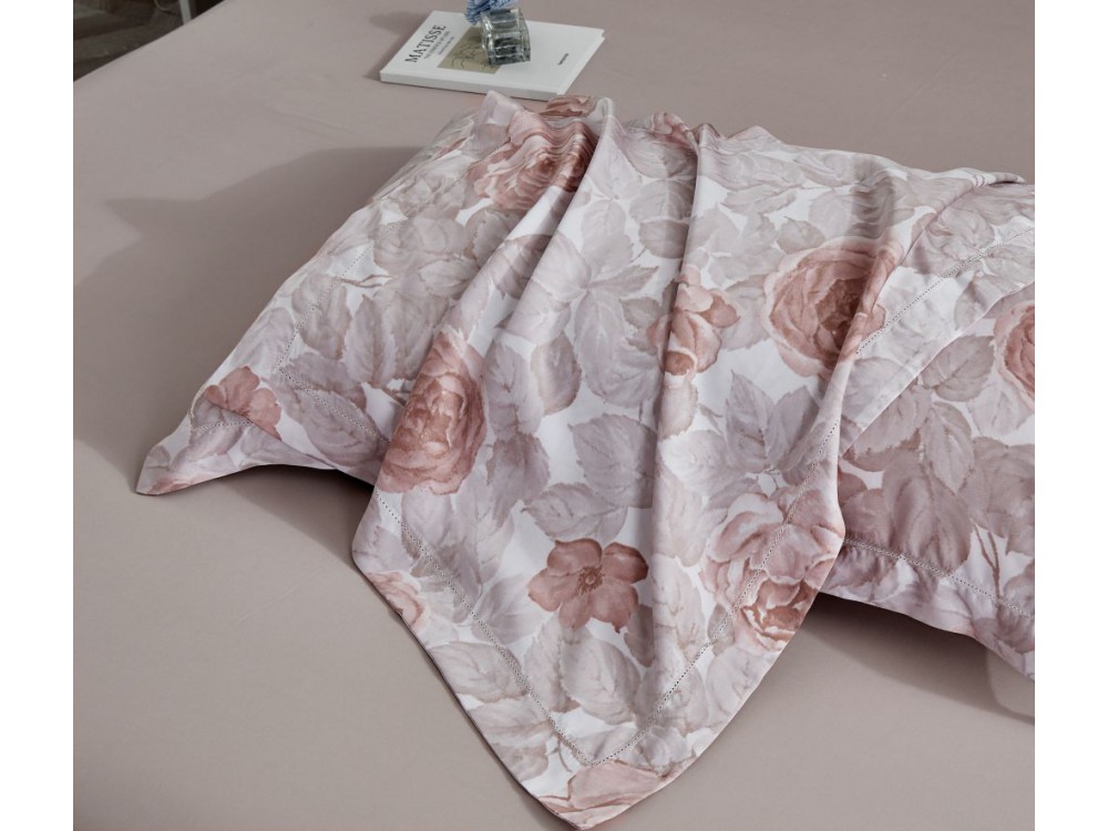 картинка комплект постельного белья евро, тенсел-люкс 2133-6 от магазина asabella в Москве