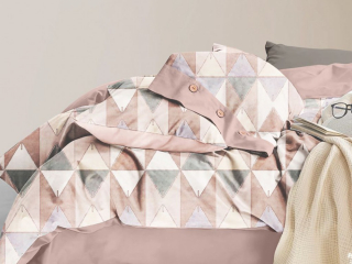 картинка комплект постельного белья 1,5-спальный, фланель 2076-4s от магазина asabella в Москве