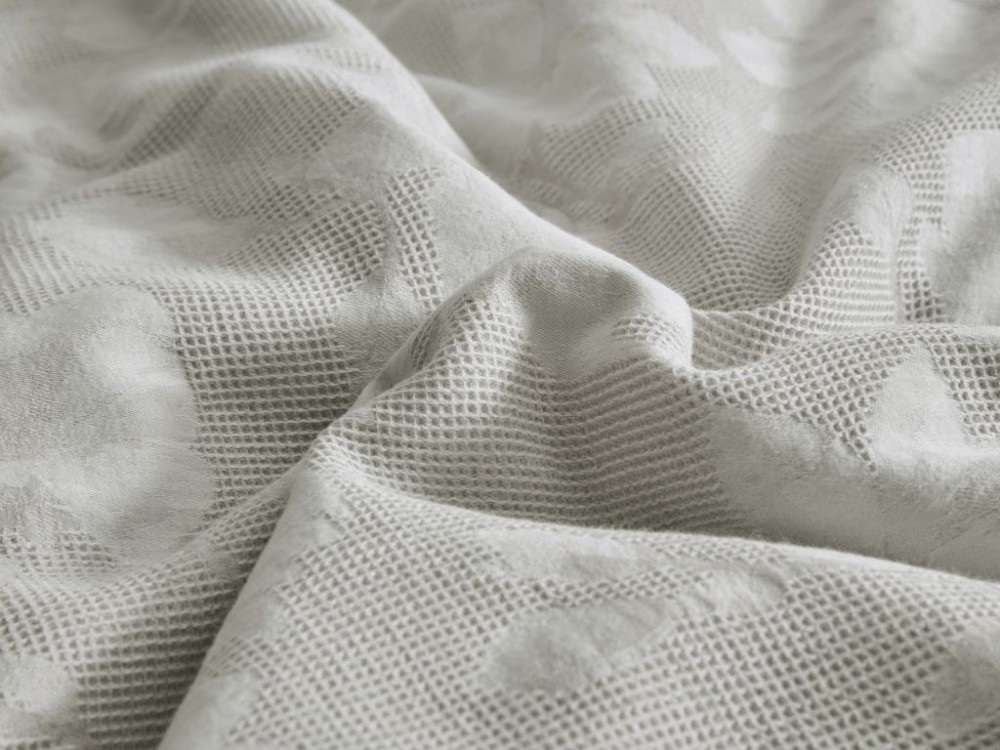 картинка комплект с летним одеялом из муслинового жаккарда 160х220 см, 2063-osps от магазина asabella в Москве