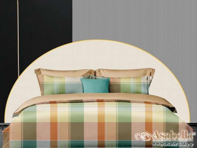картинка комплект постельного белья 1,5-спальный, фланель 1675-4s от магазина asabella в Москве