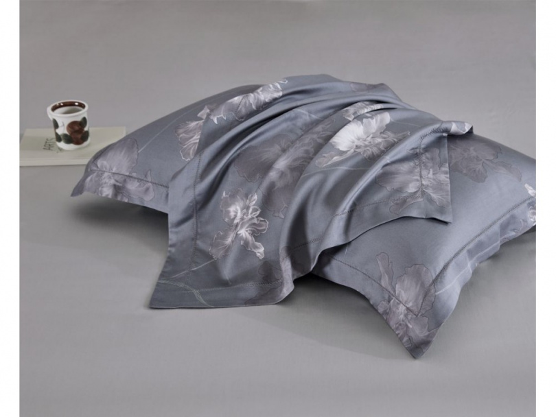 картинка комплект постельного белья евро, тенсел-люкс 2091-6 от магазина asabella в Москве