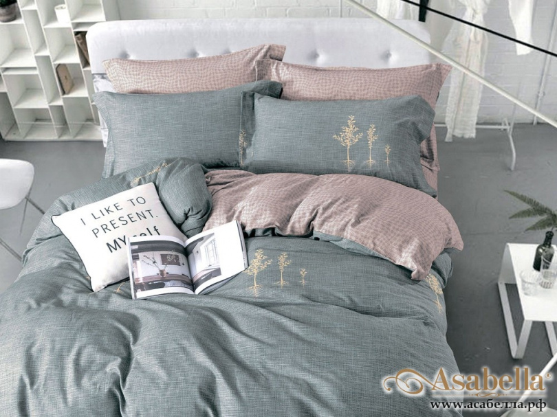 картинка комплект постельного белья 1,5-спальный, фланель 1420-4s от магазина asabella в Москве