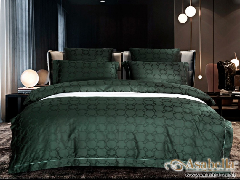 картинка комплект постельного белья asabella 1384, размер евро от магазина asabella в Москве