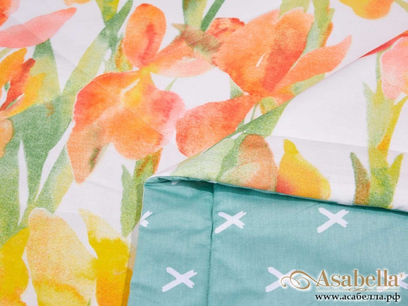 картинка одеяло летнее тенсел в хлопке 200х220 см, 1222-om от магазина asabella в Москве