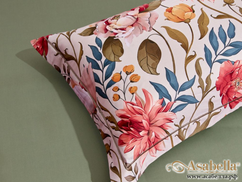 картинка комплект с летним одеялом из египетского хлопка 200х220 см, 1824-omp от магазина asabella в Москве