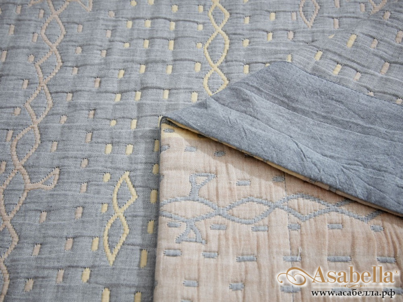 картинка одеяло летнее хлопковый муслин, наполнитель искусственный шелк 200х220 см, 1513-om от магазина asabella в Москве