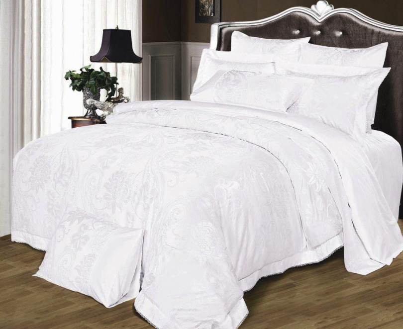 картинка комплект постельного белья asabella 623, размер 1.5-спальный от магазина asabella в Москве