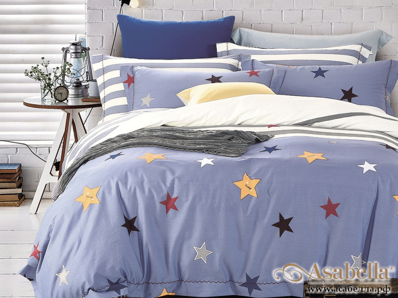 картинка комплект постельного белья asabella 346-xs, размер 1,5-спальный от магазина asabella в Москве