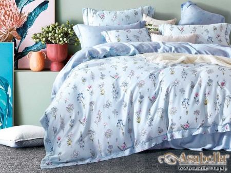 картинка комплект постельного белья 1,5-спальный, тенсел 1294-4s от магазина asabella в Москве