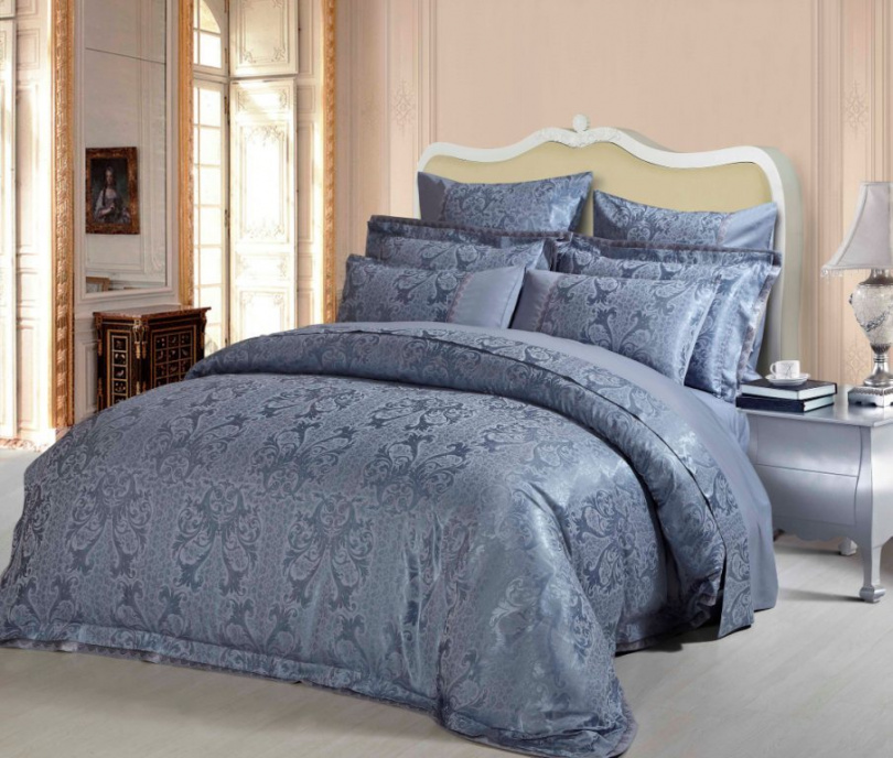 картинка комплект постельного белья asabella 630, размер евро от магазина asabella в Москве