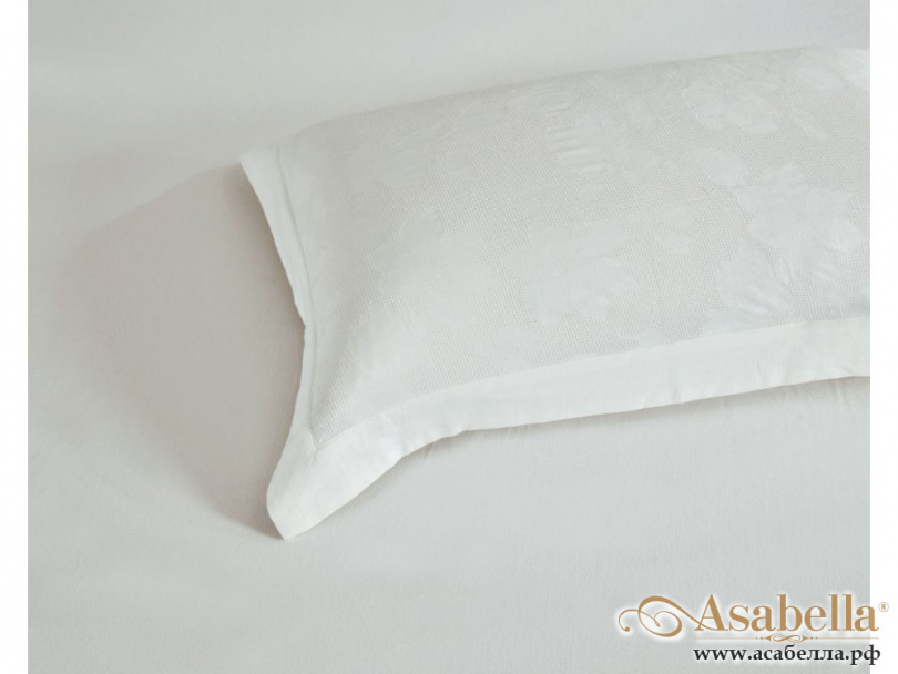 картинка комплект с летним одеялом из муслинового жаккарда 200х220 см, 2064-omp от магазина asabella в Москве
