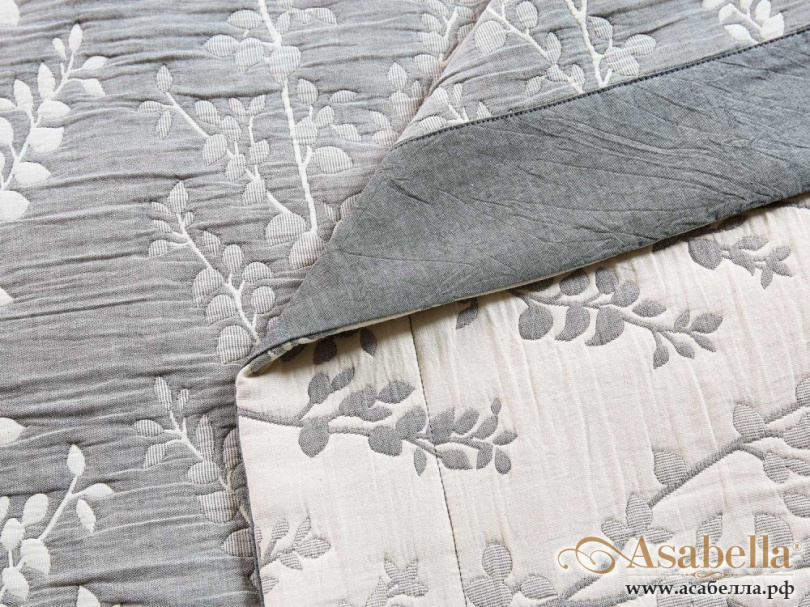 картинка одеяло летнее хлопковый муслин, наполнитель искусственный шелк 200х220 см, 1387-om от магазина asabella в Москве