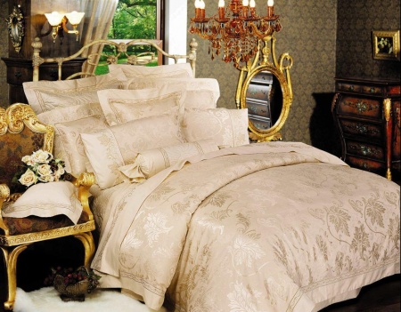 картинка комплект постельного белья asabella 311, размер 1.5-спальный от магазина asabella в Москве